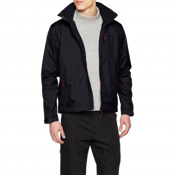 Men's Helly Hansen Crew Hooded Midlayer Jacket in Blue