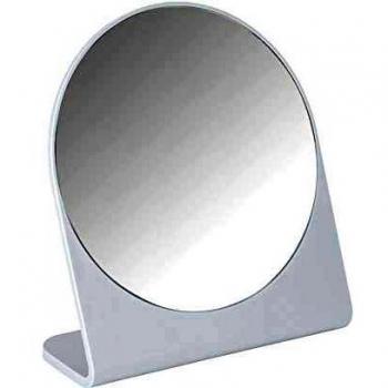 Piccolo specchio da tavolo Wenko, Ø17 cm, bianco
