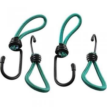 Trattore Fissaggio Metallizzato Asola Elastica 4 pezzi in blister