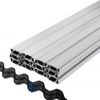 VEVOR Poly Film and Shade Cloth Fastening System
