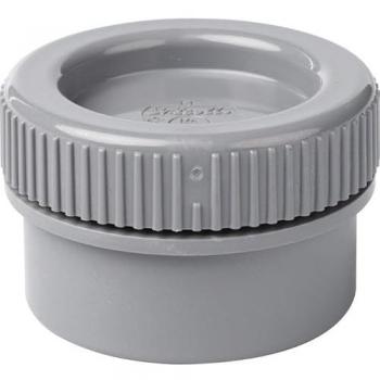 Pvc Bouchon 63 mm – finition gris, diamètre femelle inclus