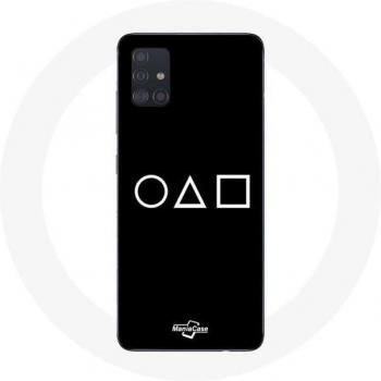 Samsung Galaxy A51 Case with Squid Game Symbols