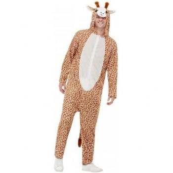 Gilet girafe unisex Smiffys adulte couleur brun