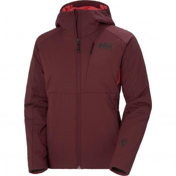 Giacca bordeaux Helly Hansen Odin Stretch con cappuccio per donna