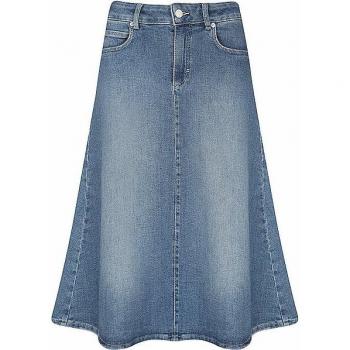 Sommerrock Damen – Comma Casual Identity, Blau, 40