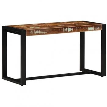 Panca 80x35x45 cm in legno massello ricostruito, colori vivaci