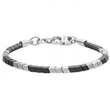 Fossil JF03387040 Pulsera de Acero para Hombre