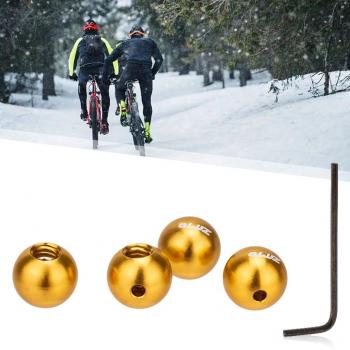 4Pcs Multi-Color Bike Brake Cable End Set Aluminum Alloy