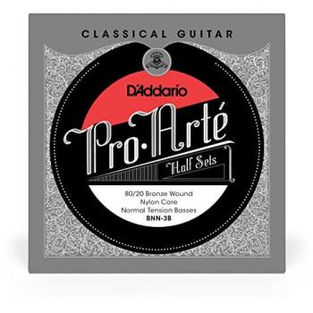 Jeu de 3 cordes basses en Bronze 80/20 pour Guitare Classique