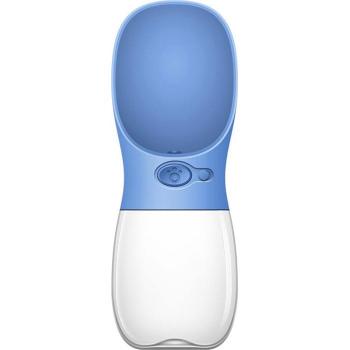 Tazón de agua portátil para mascotas, botella dispensadora, 350/550ml