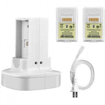 Station d’Accueil Xbox 360 – Chargeur Double avec Cordon Américain/Européen