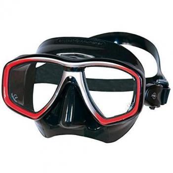 Unisex Beuchat Mundial 2 Masken-Set – Einheitsgröße Rot/Schwarz