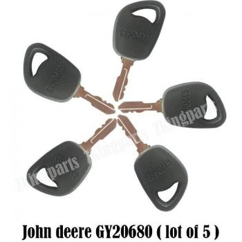 John Deere GY20680 Ignition Key Lot (5 Keys)