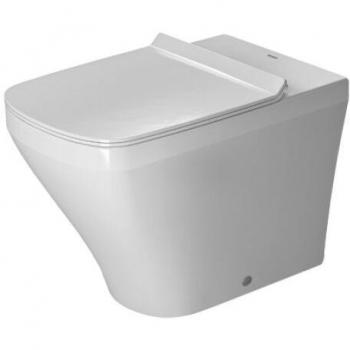 Duravit WC a pavimento Durastyle Ti 370x570 mm HygieneGlaze Bianco con coperchio e sedile