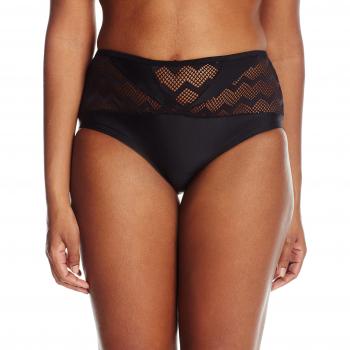 Bademoden-Culotte Haute Curvy Kate Hi Voltage Noir