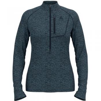 Odlo Tencia Fleecepullover Damen blau XXL