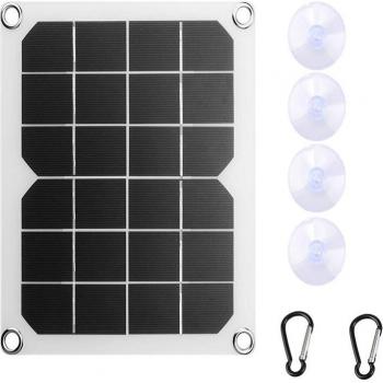 5V 10W Dual USB Solar Charger Panel