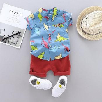 Kids Dinosaur Top and T-Shirt Dress-Up Pack (Short Sleeve)