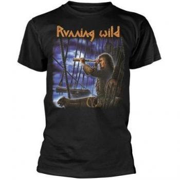 Running Wild Unisex T-Shirt Privateer in Schwarz