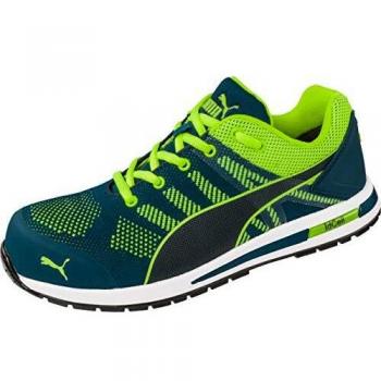 PUMA Elevate Knit Green Low Safety Footwear S1P Size 43