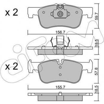 CIFAM 822-959-0 Disc Brake Pads