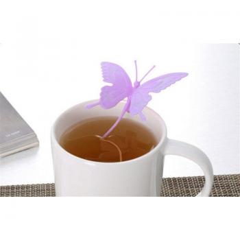 Colador de Té en Forma de Mariposa