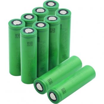 3.7V 2600mAh VTC5 10-Pack Rechargeable Battery Replacement