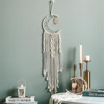 Macrame Dreamcatcher Tapestry for Bedroom