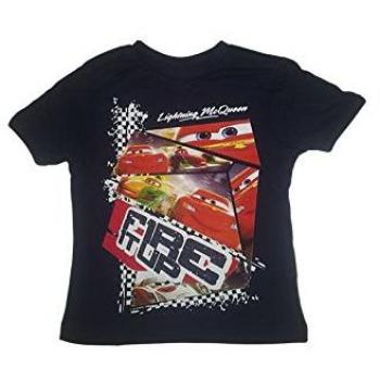 T shirt maglia maglietta bimbo bambino Disney Cars blu 4A