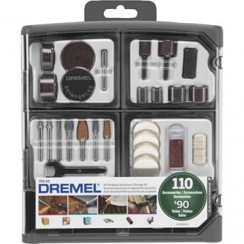 Dremel 110-Piece All-Purpose Accessory Storage Kit