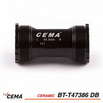 Cema Movimento Centrale T7 per Trek con SRAM DUB, Filettatura M7x1.0, Larghezza 85,5 mm, Cuscinetti Ceramici, Colore Nero