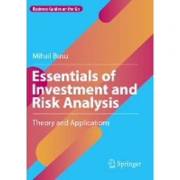 Busu, Mihail: Essentials of Investment and Risk Analysis