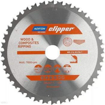 Hoja de Carburo de Flujo 250 mm × 3,2 mm – Norton Cliper 70184608065