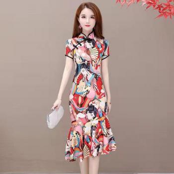 Plus Size Traditional Chinese Cheongsam