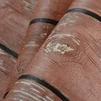 Nostalgic Wood Grain Wall Covering