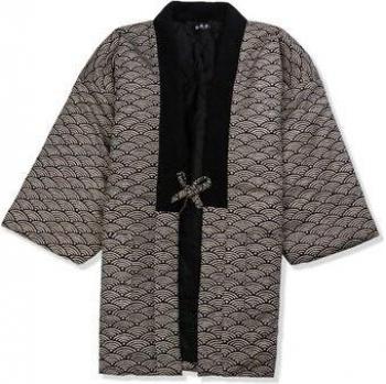 Thick Quilted Haori Kimono for Men