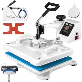 Vevor 360 Grad Hitzepresse mit Timer