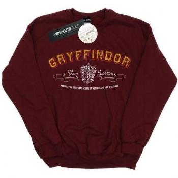 Felpa sportiva Grifondoro Quidditch in borgogna