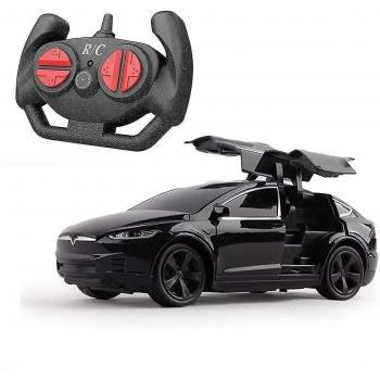 Aoopoo Tesla RC Dynamique 4 Canaux, Réchargeable, Noir