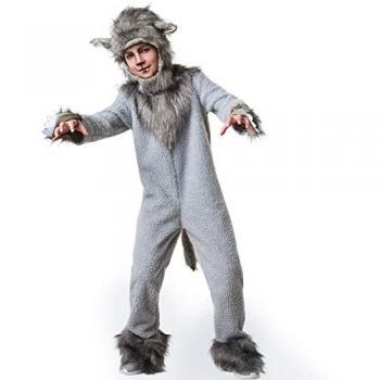 Wolf Cub Dress – Gray, Kids 9-10 Years