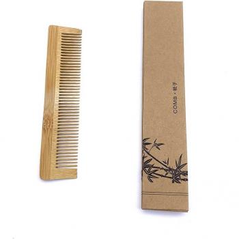 Masajeador de SPA de Madera Natural para el Cabello