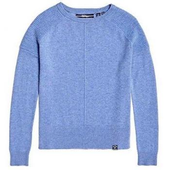 Blu Superdry Bria Raglan 42