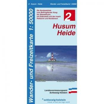 LVA SH 50 000 Wanderkarte Husum