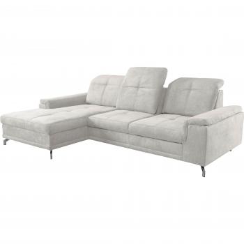 WERK2 Meran Ecksofa L-Form, Schlafsofa mit Anpassungsfunktion