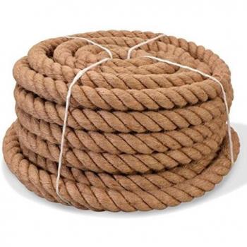 Vidaxl Jute Rope, 100% Jute, 40 mm, 30 m
