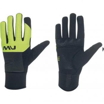 Guanti Northwave Fast Gel Dita Lunghe Nero Giallo Fluo