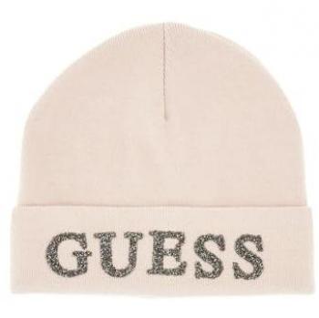 Cappellino a righe beige Guess AW5398