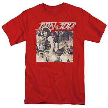 Red “Runaway” Jon T‑Shirt (Bon Jovi)