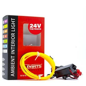 Bande LED Ambre 24V pour Voiture