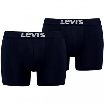 Levi's Bóxer Básico Sólido Azul Marino (2 unidades)